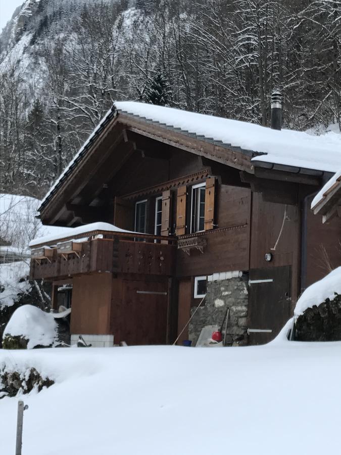 Chalet Julian Lutschental Exterior foto