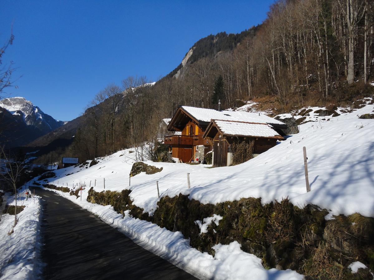 Chalet Julian Lutschental Exterior foto
